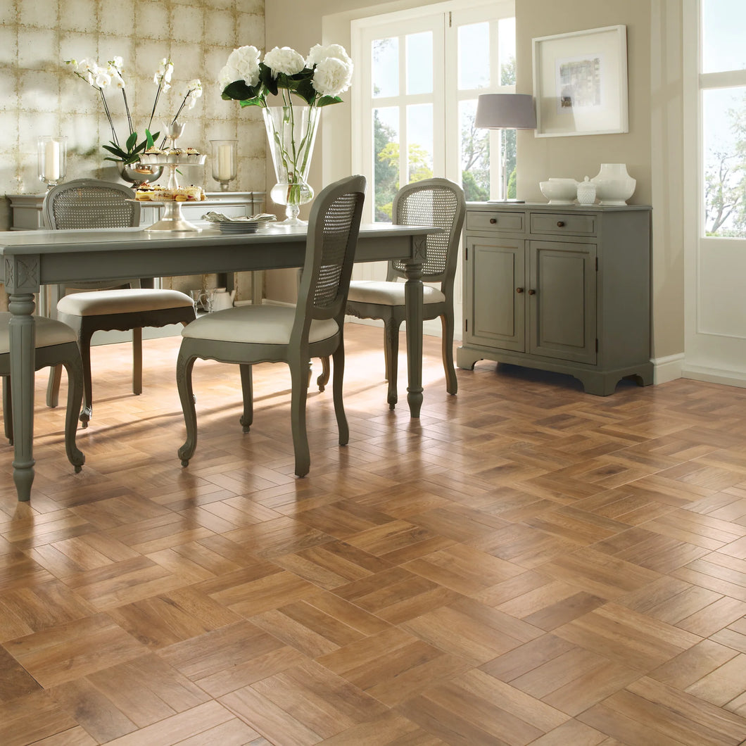 *CLEARANCE* Karndean Art Select Parquet - Blond Oak Parquet AP01 x4 BOX BUNDLE