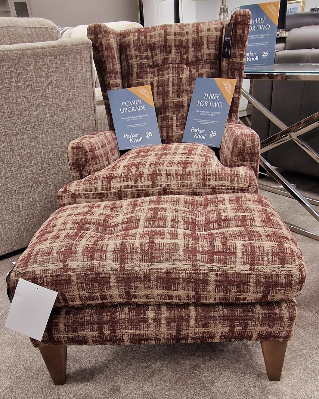 *SPRING CLEARANCE* Parker Knoll Juniper - Plum/Vintage Oak