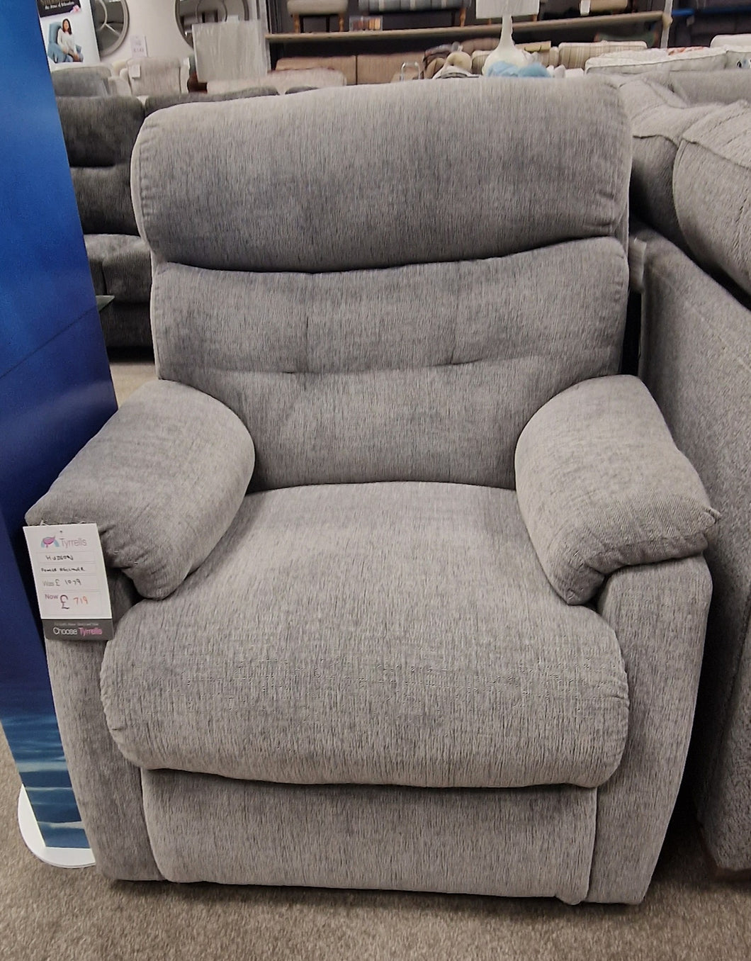 *SPRING CLEARANCE* Hudson Upholstery Range - Cherub Grey