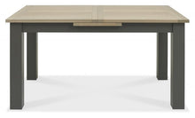 Load image into Gallery viewer, Oakham Extension Dining Table - Dark Grey and Scandi Oak *LIMITED STOCK AVAILABLE*
