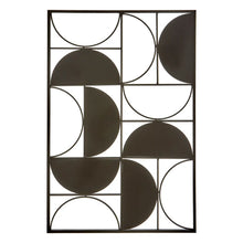 Load image into Gallery viewer, Trento Semicircle Wall Art - Black
