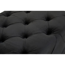 Load image into Gallery viewer, Alea Velvet Bench - Black
