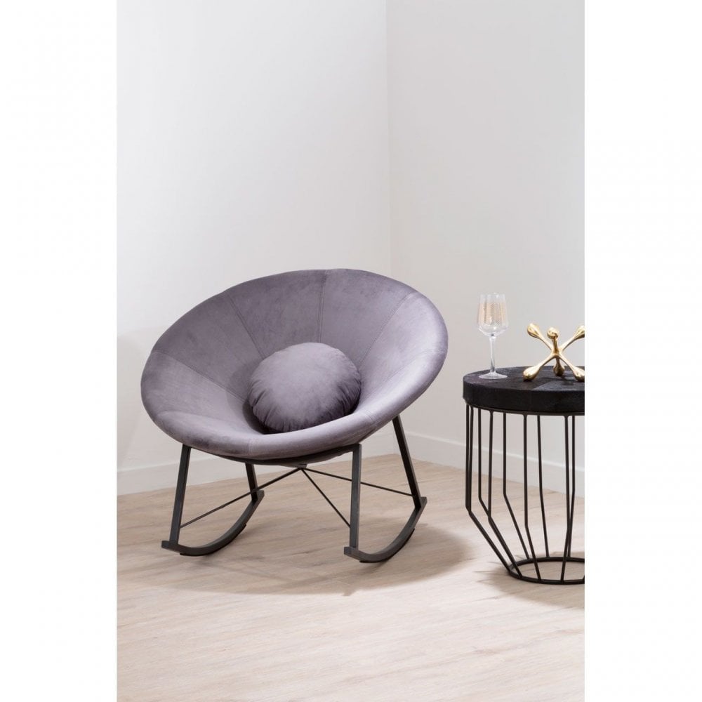 Arto Rocking Chair - Grey