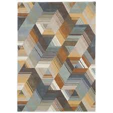 Harlequin Hand Tufted Rugs -  Arccos Ochre