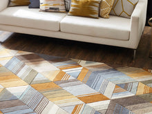 Load image into Gallery viewer, Harlequin Hand Tufted Rugs -  Arccos Ochre
