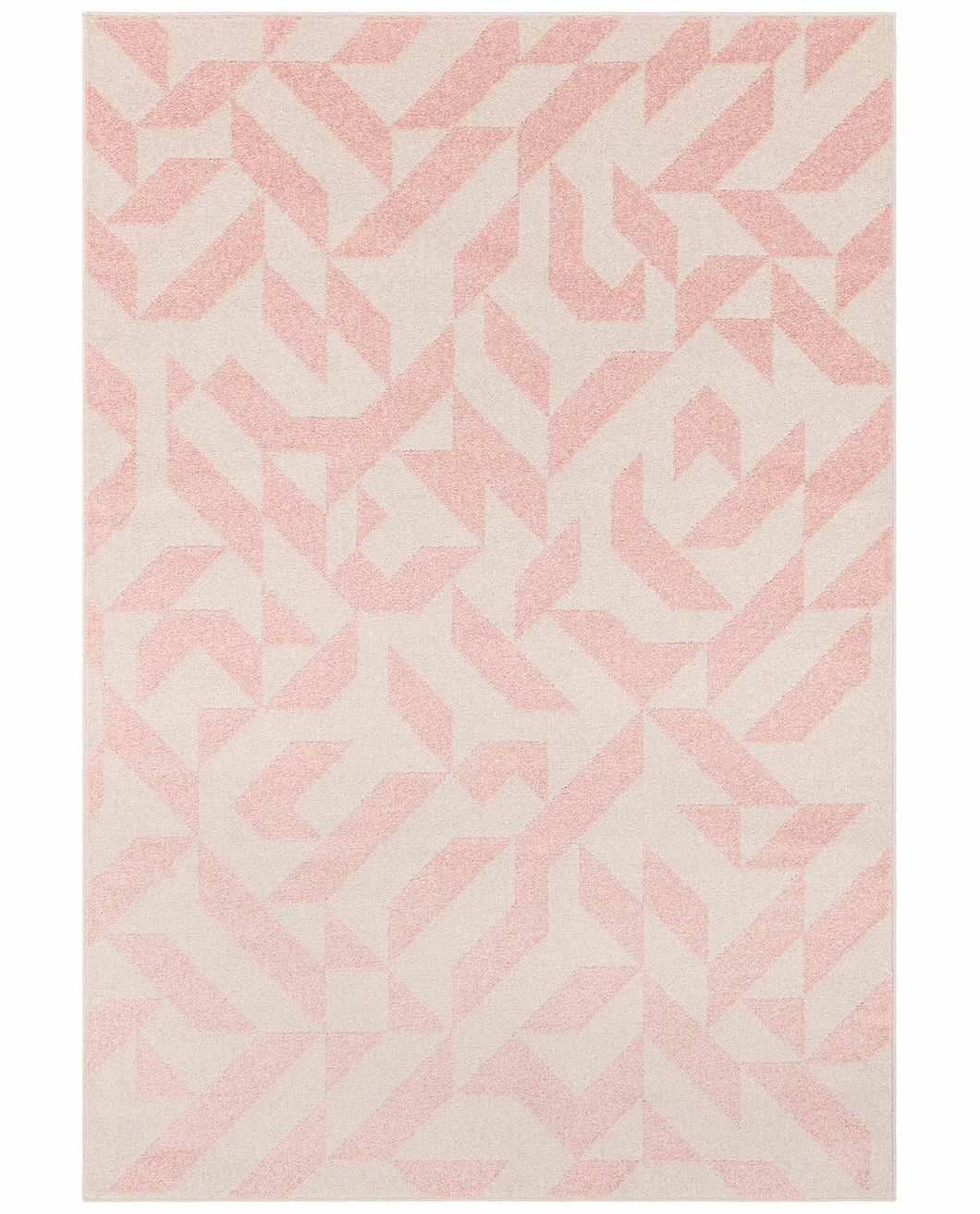 Muse Rug - Pink Shapes MU04