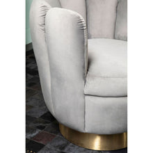 Load image into Gallery viewer, Beauly Velvet Accent Chair - Grey
