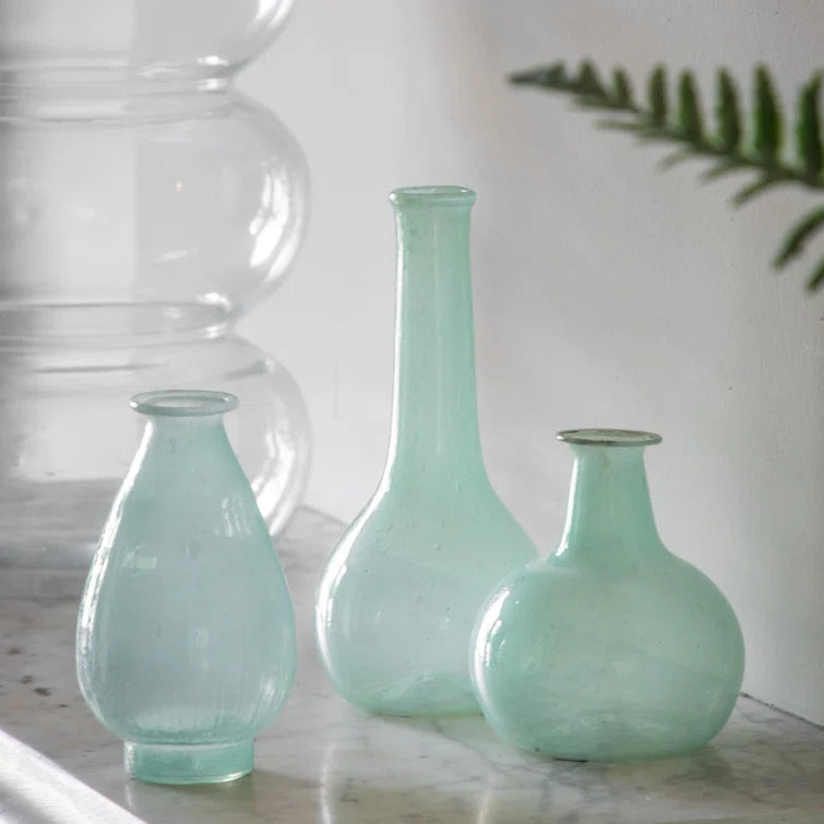 Biba Set of 3 Vases - Blue