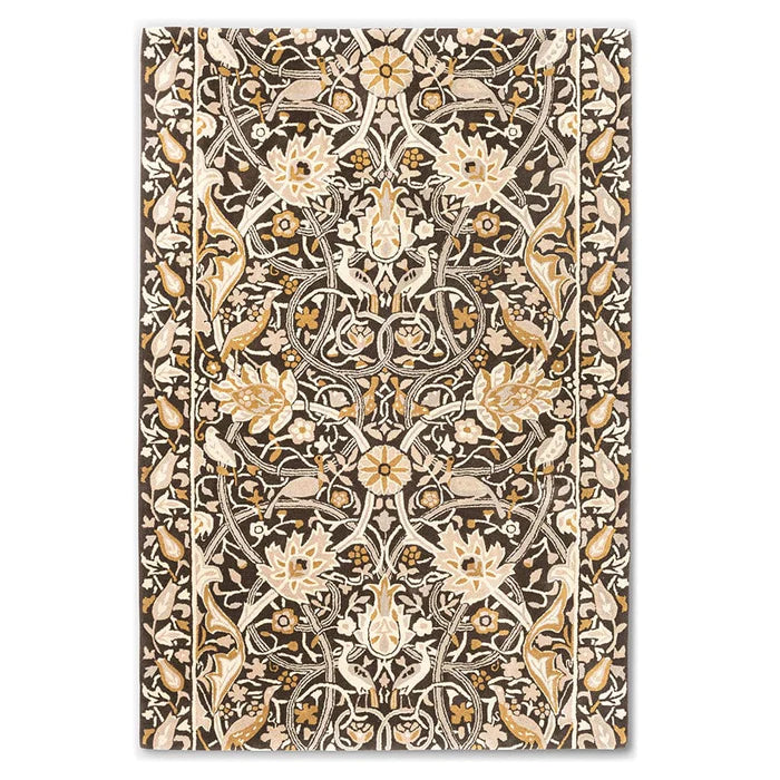 Morris & Co. Rugs - Bullerswood Charcoal Mustard