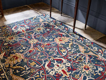 Load image into Gallery viewer, Morris &amp; Co. Rugs - Bullerswood Indigo Red
