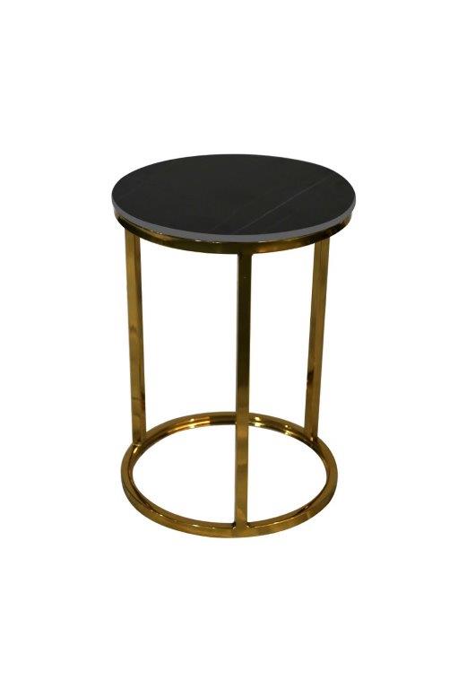 Circo Occasional Tables - Black/Gold