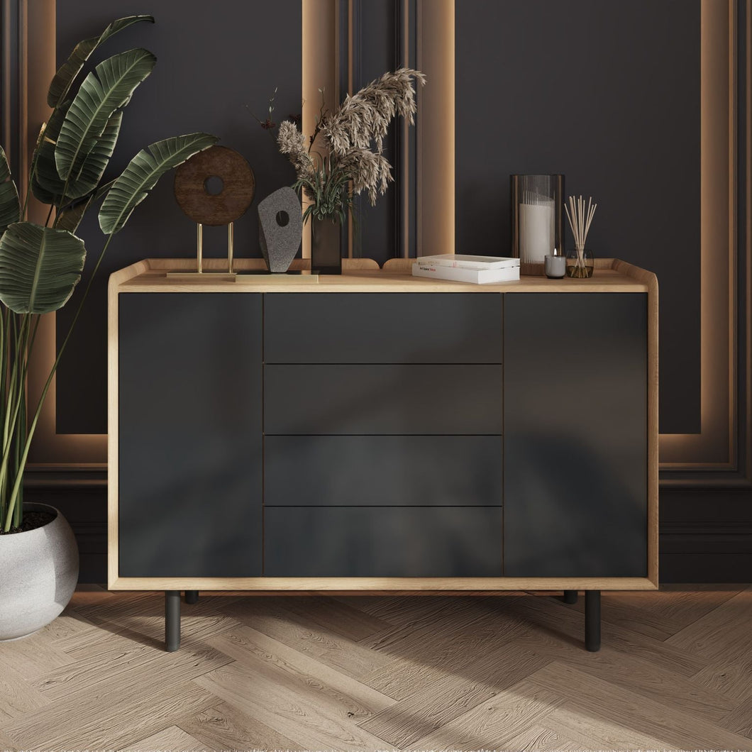 *SPRING CLEARANCE* Balloch - Large Sideboard - Anthracite