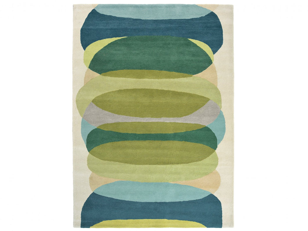 Harlequin Hand Tufted Rugs -  Elliptic Emerald
