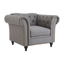 Load image into Gallery viewer, Fable Chesterfield Upholstery Collection - Grey
