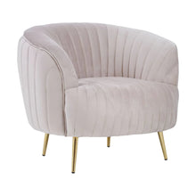 Load image into Gallery viewer, Florina Armchair - Mink Velvet
