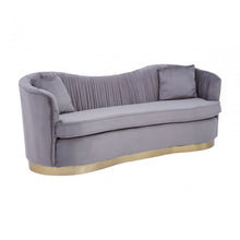 Load image into Gallery viewer, Franza Upholstery Collection - Grey Velvet
