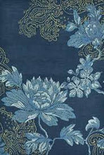 Load image into Gallery viewer, Wedgwood Rugs -  Fabled Floral Navy
