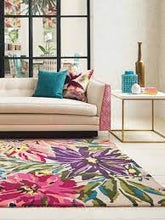 Load image into Gallery viewer, Harlequin Hand Tufted Rugs -  Floreale Fuschia
