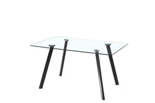 Load image into Gallery viewer, *SPRING CLEARANCE* Galaxy Dining Table and 4 Dark Grey Chairs
