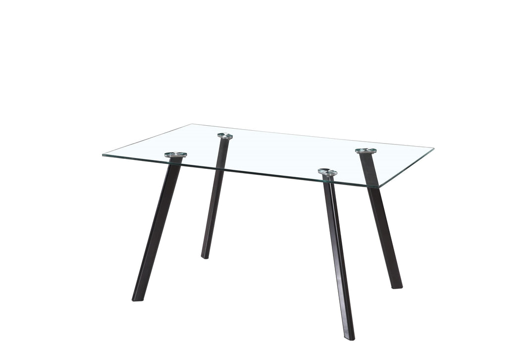 *SPRING CLEARANCE* Galaxy Dining Table and 4 Dark Grey Chairs