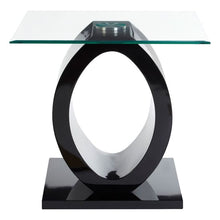 Load image into Gallery viewer, Halo Occasional Table Collection - Black/Glass
