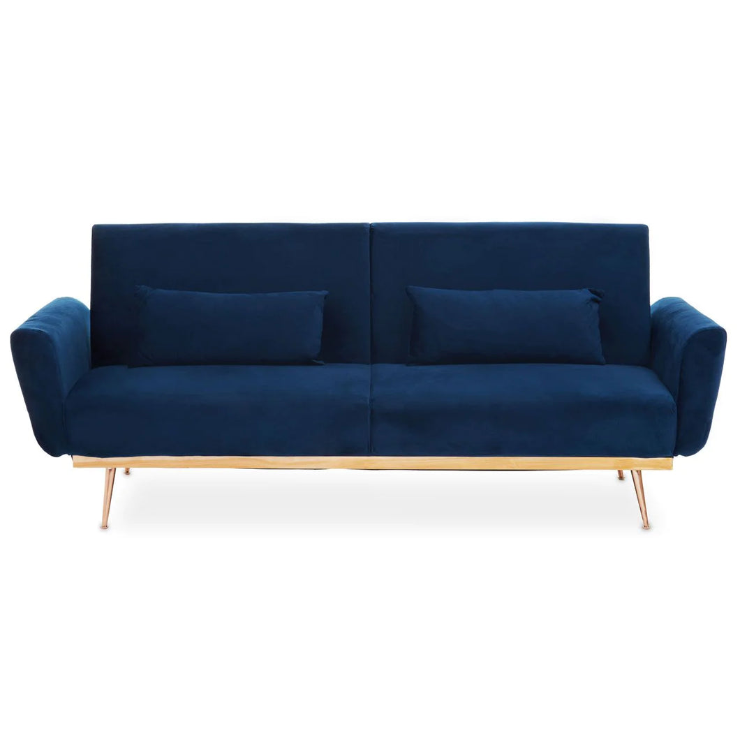 Hatton Sofabed - Dark Blue Velvet