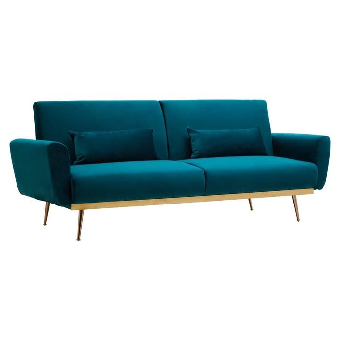 Hatton Sofabed - Green Velvet