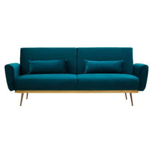 Load image into Gallery viewer, Hatton Sofabed - Green Velvet
