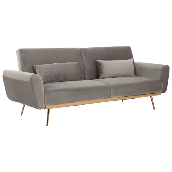 Hatton Sofabed - Grey Velvet