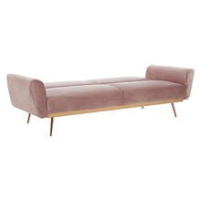 Load image into Gallery viewer, Hatton Sofabed - Pink Velvet
