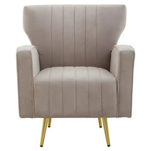 Load image into Gallery viewer, Hayley Velvet Armchair - Mink
