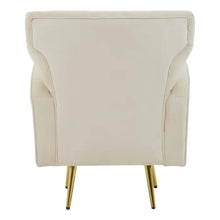 Load image into Gallery viewer, Hayley Velvet Armchair - Natural
