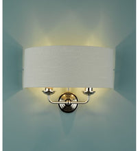 Load image into Gallery viewer, Laura Ashley - Sorrento Lighting Collection - Nickel and Silver
