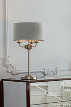 Load image into Gallery viewer, Laura Ashley - Sorrento Lighting Collection - Nickel and Silver
