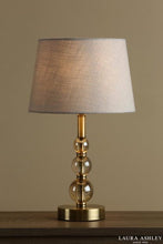 Load image into Gallery viewer, Laura Ashley - Selby Table Lamp Bases - Antique Brass
