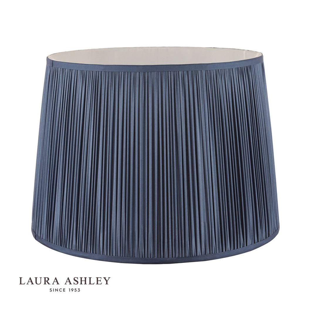 Laura Ashley - Hemsley Pleated Shade - Midnight Blue