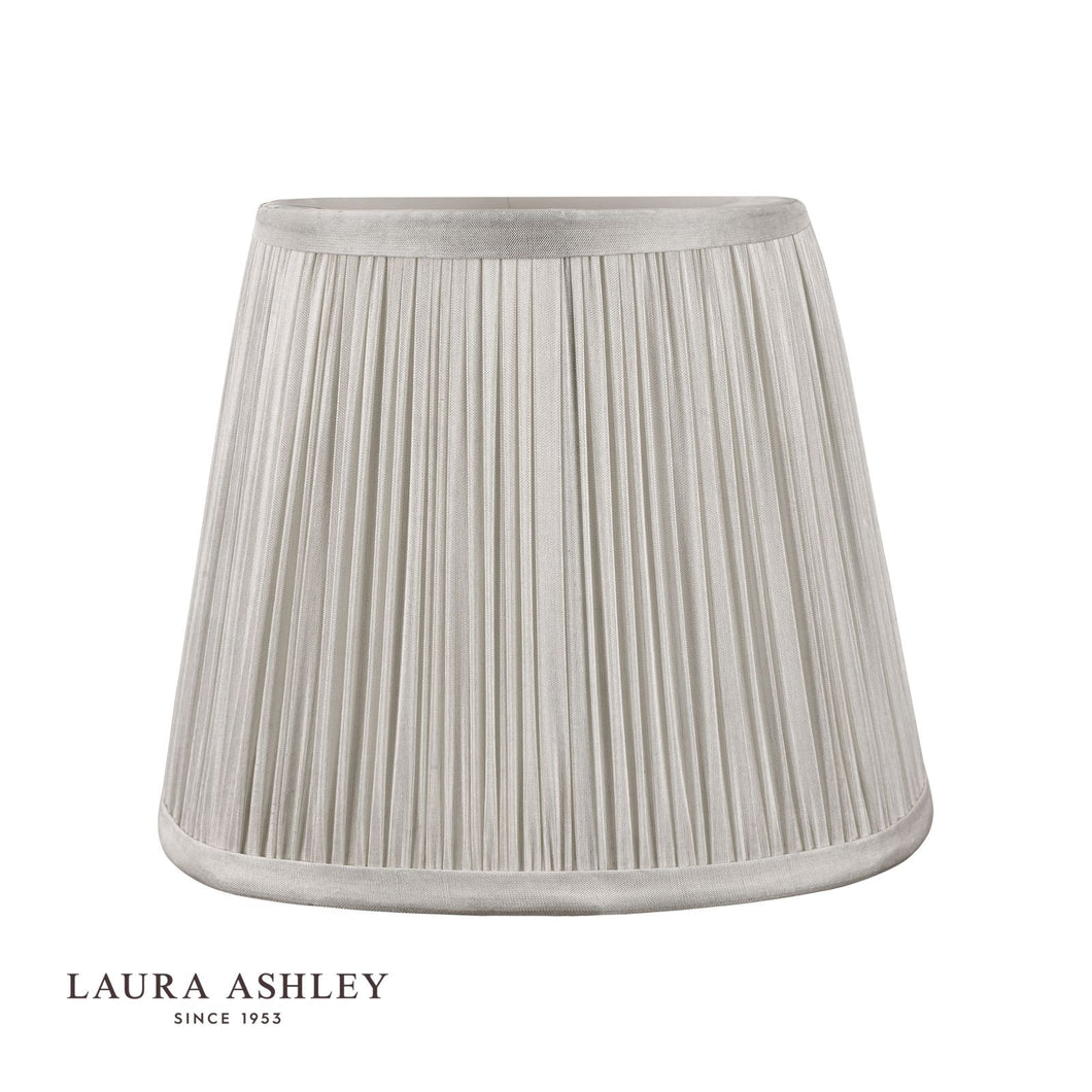 Laura Ashley - Hemsley Pleated Shade - Silver