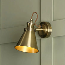 Load image into Gallery viewer, Laura Ashley - Rufus Lighting Collection - Antique Brass
