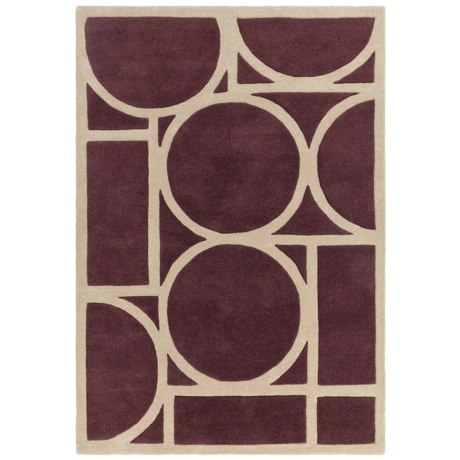 Metro Rug - Plum