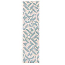 Load image into Gallery viewer, Muse Rug - Blue Shapes MU03
