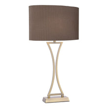 Load image into Gallery viewer, Oporto Table Lamp - Antique Brass/Brown
