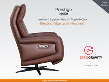 Load image into Gallery viewer, Prestige Electric Swivel Chair - Dark Brown
