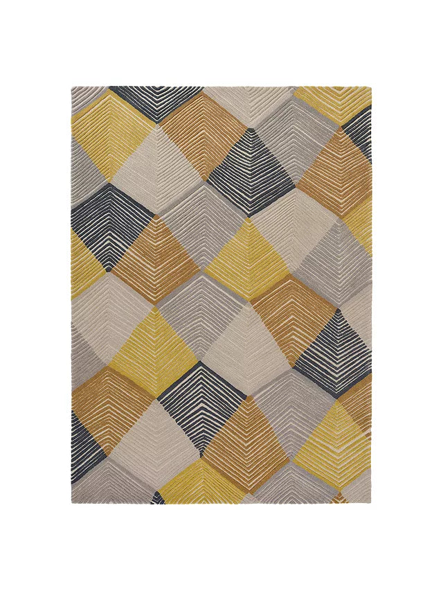 Harlequin Hand Tufted Rugs -  Rhythm Saffron