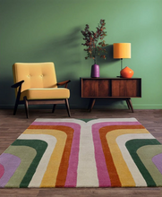 Load image into Gallery viewer, Romy Retro Rug Collection - Various Colours
