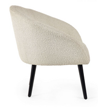 Load image into Gallery viewer, Amari Ivory Boucle Accent Chair
