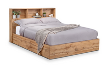 Load image into Gallery viewer, Bali Ottoman Storage Beds - Light Oak
