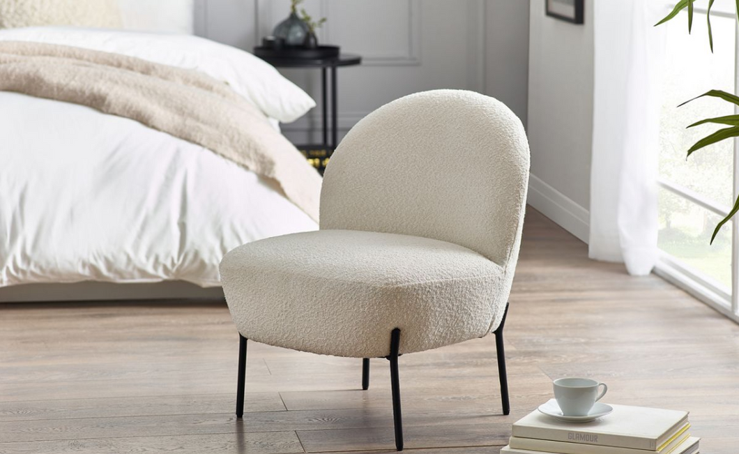 Lulu Boucle Accent Chair