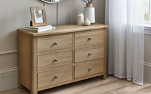Load image into Gallery viewer, 6 Drawer Wide Chest
