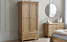 Load image into Gallery viewer, 2 Door 1 Drawer Wardrobe
