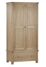 Load image into Gallery viewer, 2 Door 1 Drawer Wardrobe
